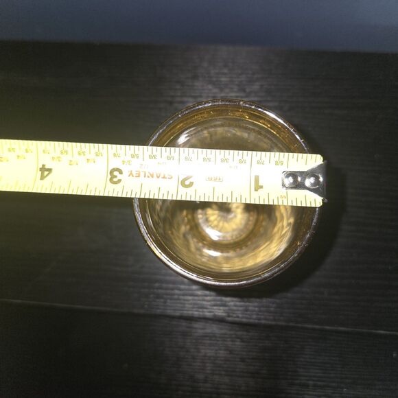 Vintage American Concord Amber by Brockway Glass Co. 6  oz Tumbler Set Of 2 - Picture 4 of 4